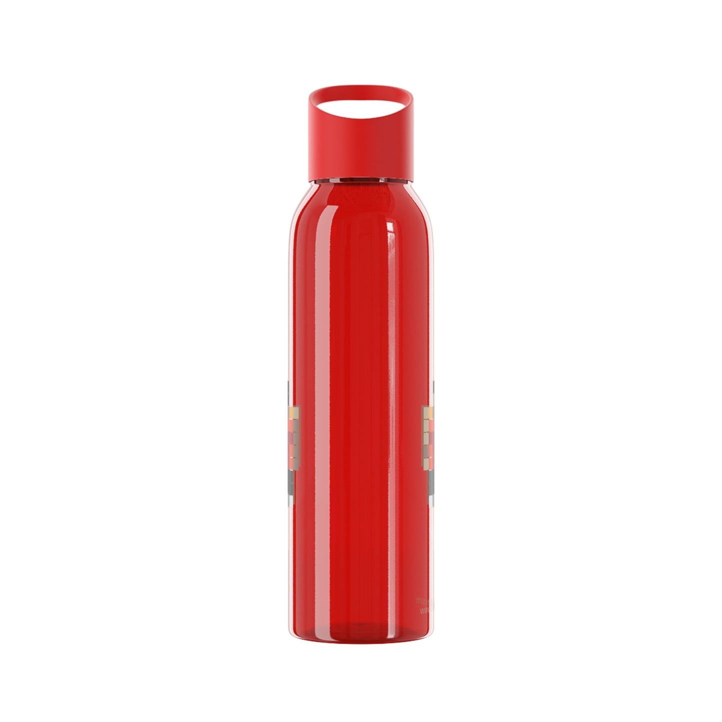 Neo colored pixel Sky Water Bottle