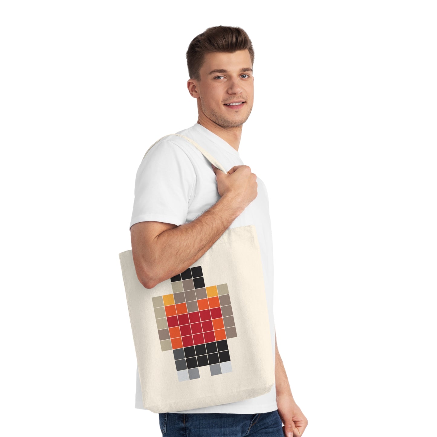 Tote Bag - Neo Colored pixels - Woven
