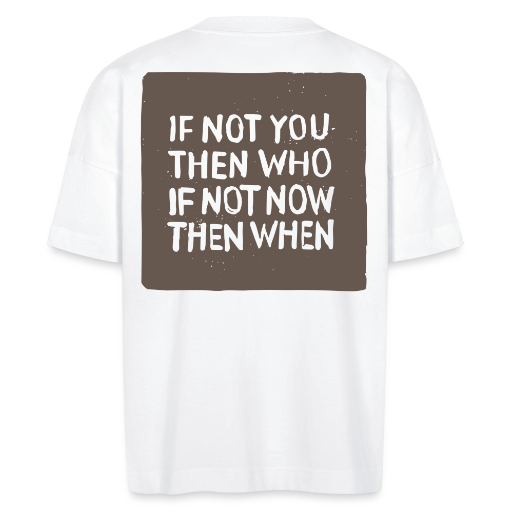 Stanley/Stella BLASTER unisex oversize organic T-shirt - white