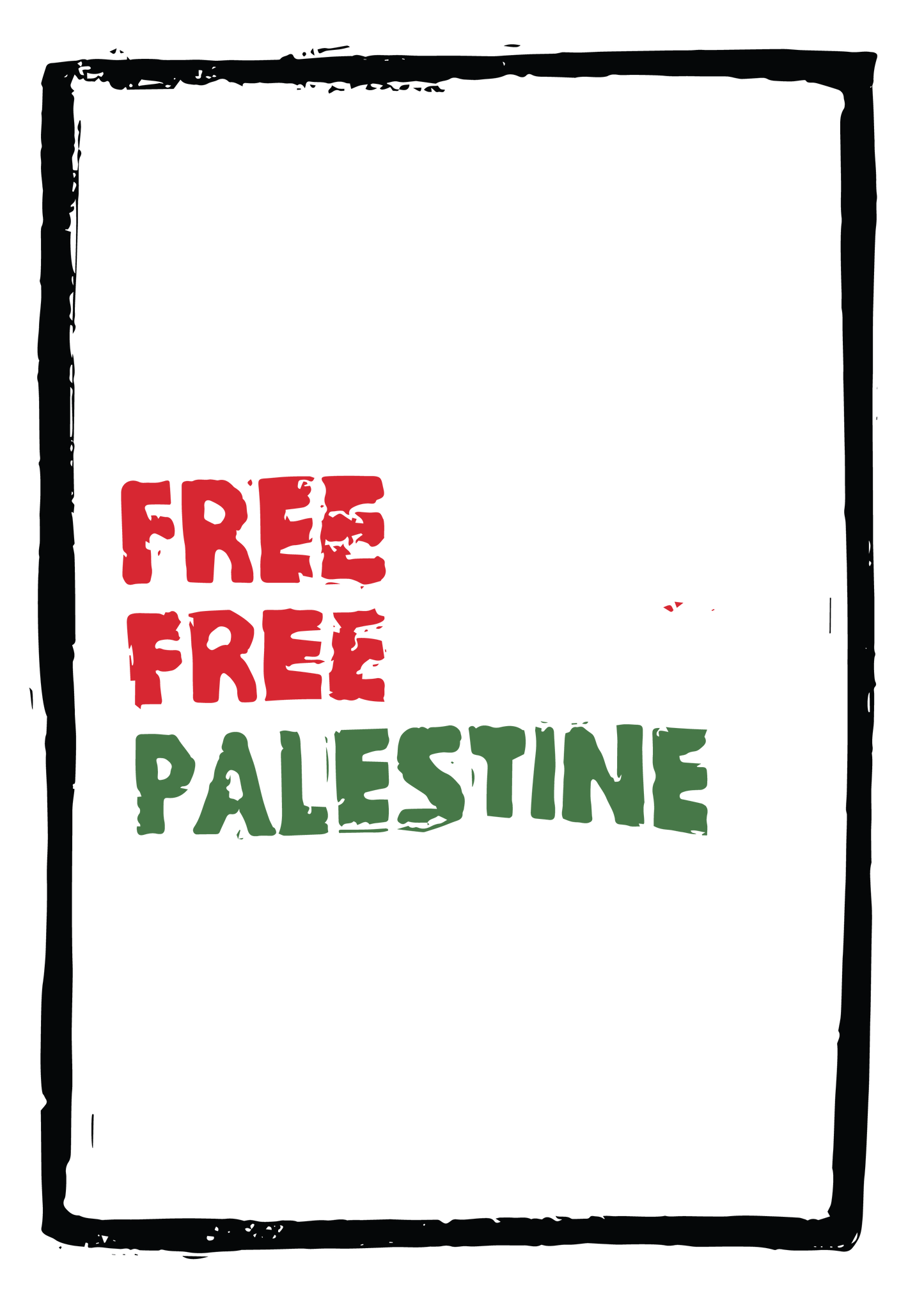 Digital Sign - Free Free Palestine