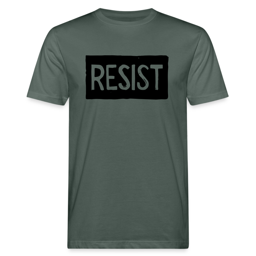 Men's Organic T-Shirt - grey-green