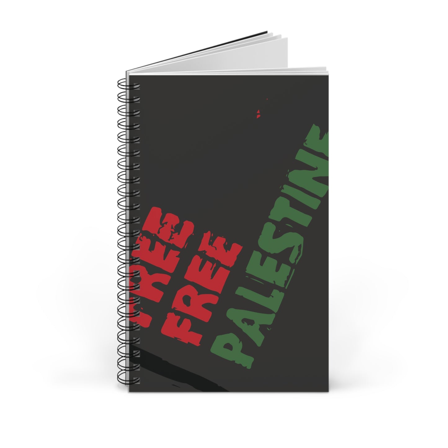 Notebook - Free Palestine - Spiral Journal