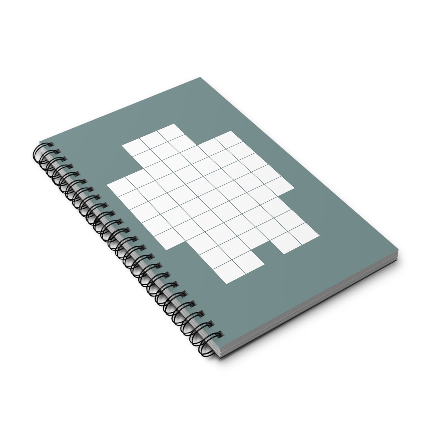 Notebook - Neo White Pixel - Blank paper