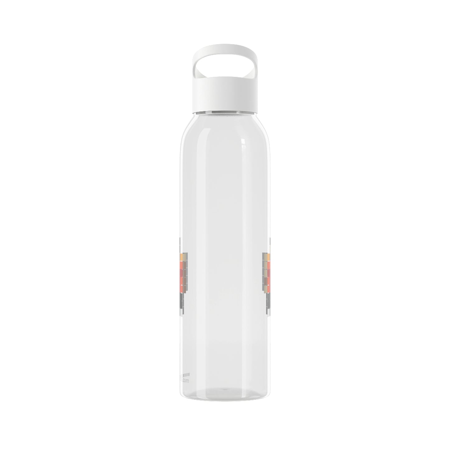 Neo colored pixel Sky Water Bottle