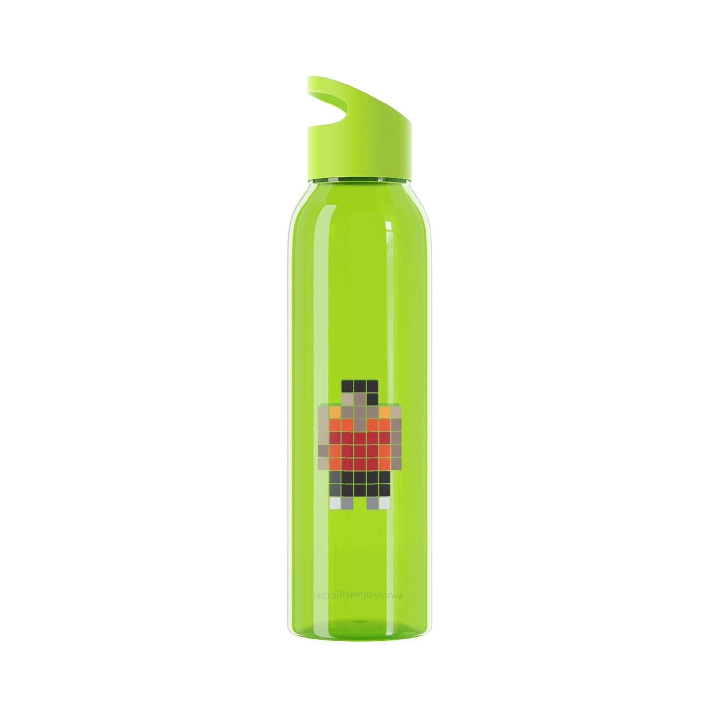Neo colored pixel Sky Water Bottle
