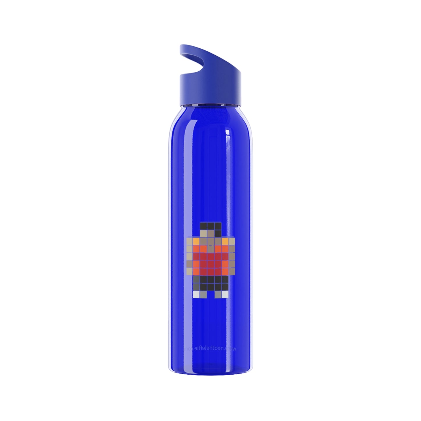 Neo colored pixel Sky Water Bottle