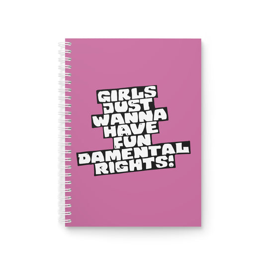 Notebook - Girls - Spiral