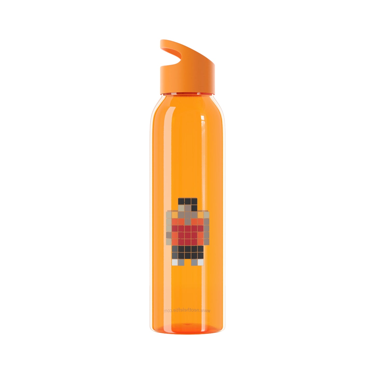 Neo colored pixel Sky Water Bottle