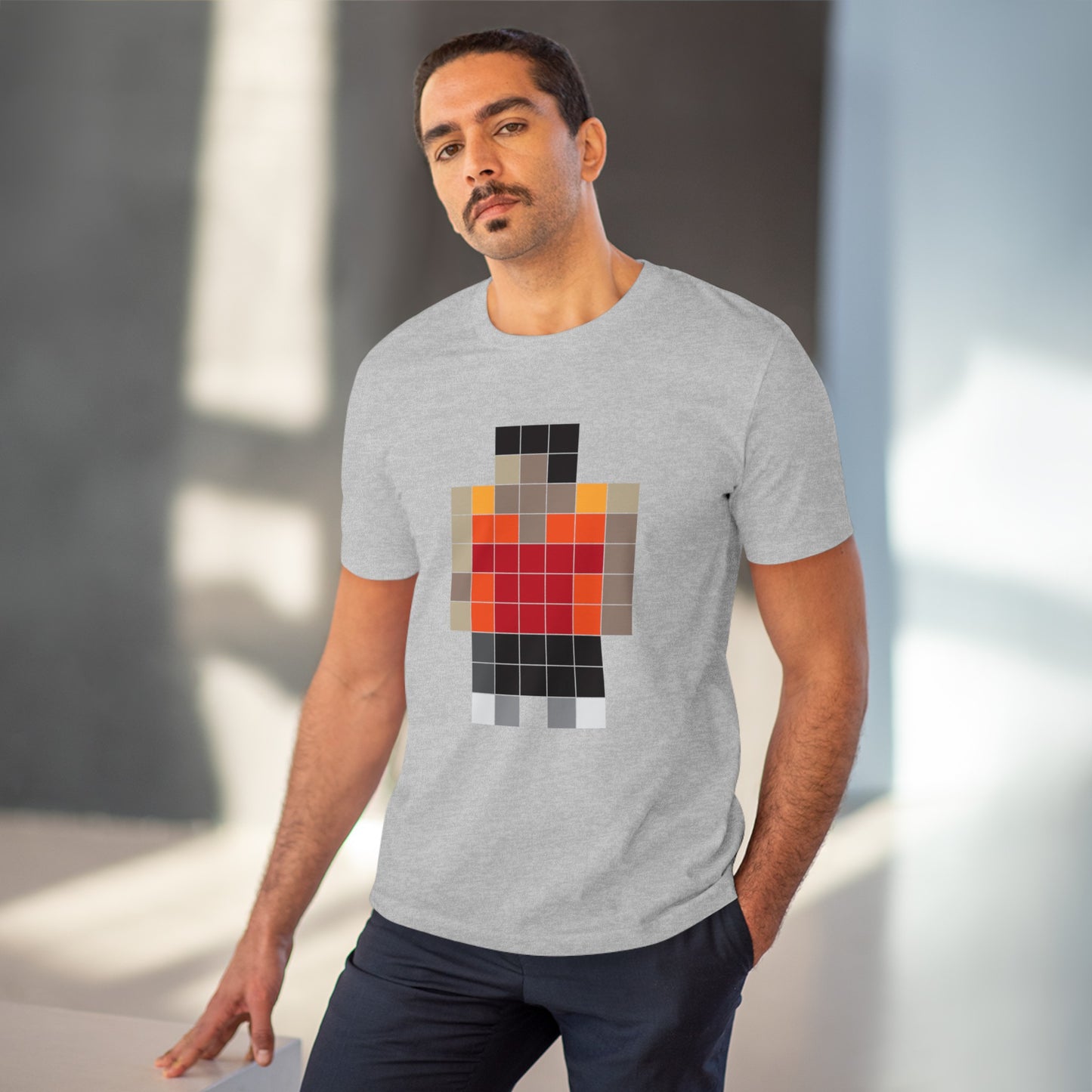 T-shirt - Neo Colored Pixels - Organic - Unisex