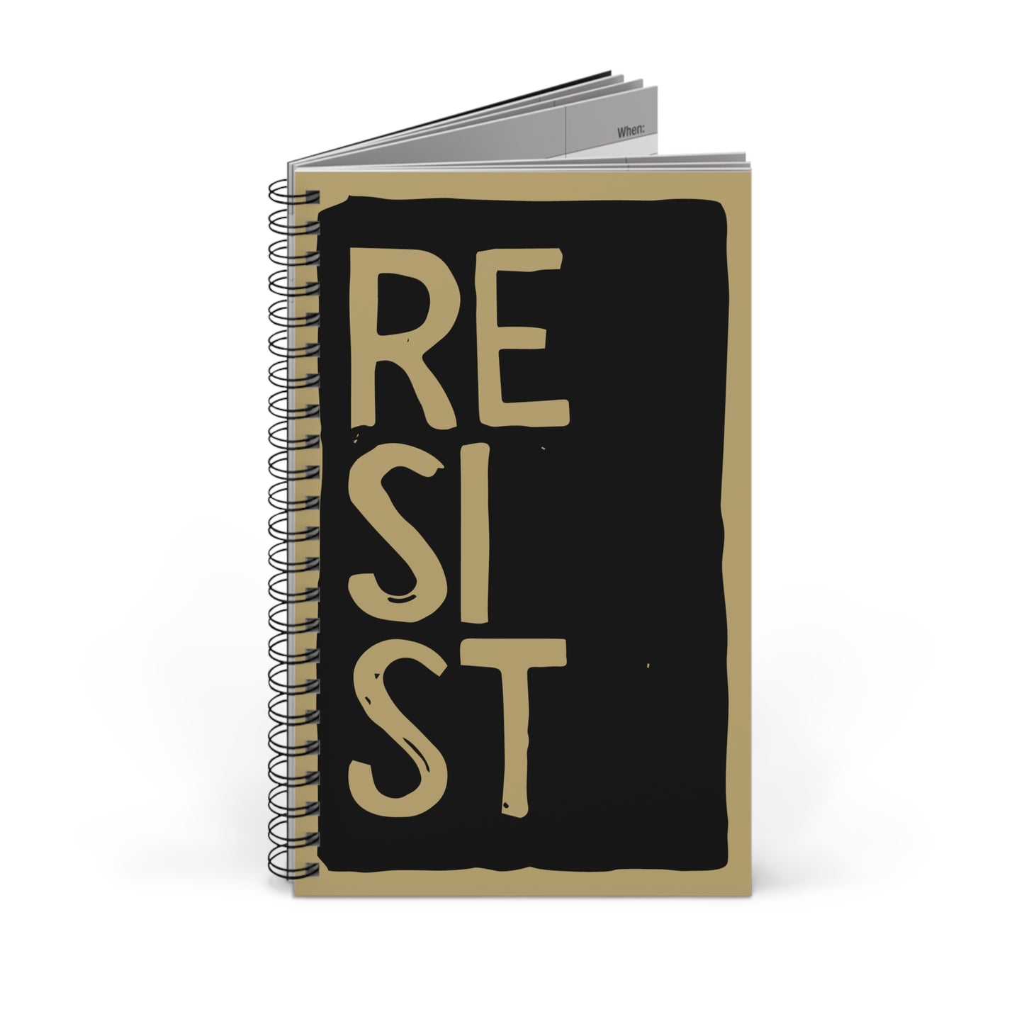 Notebook - RESIST - Spiral Journal