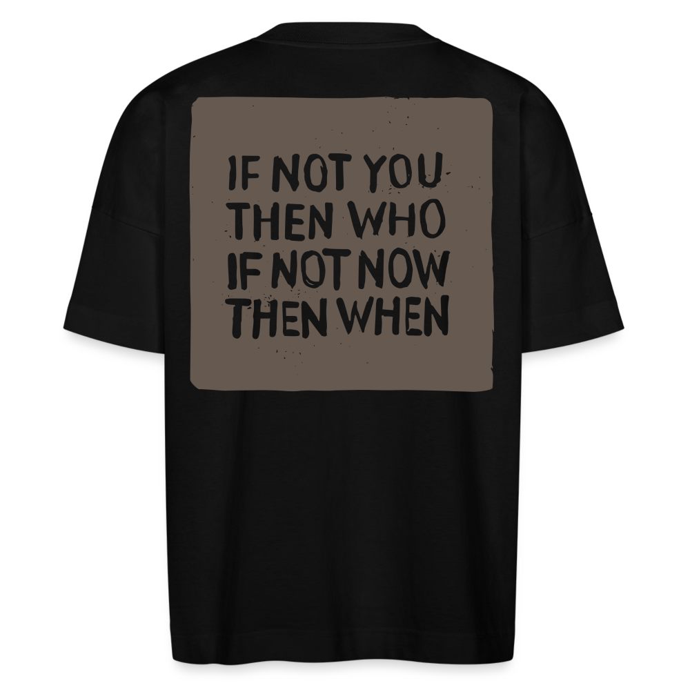 Stanley/Stella BLASTER unisex oversize organic T-shirt - black