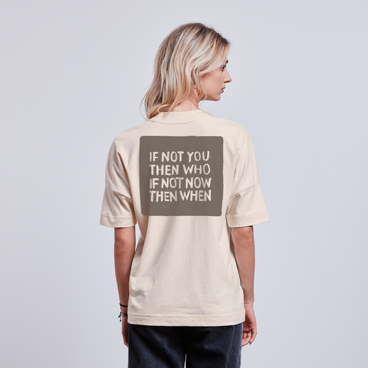 Stanley/Stella BLASTER unisex oversize organic T-shirt - natural raw
