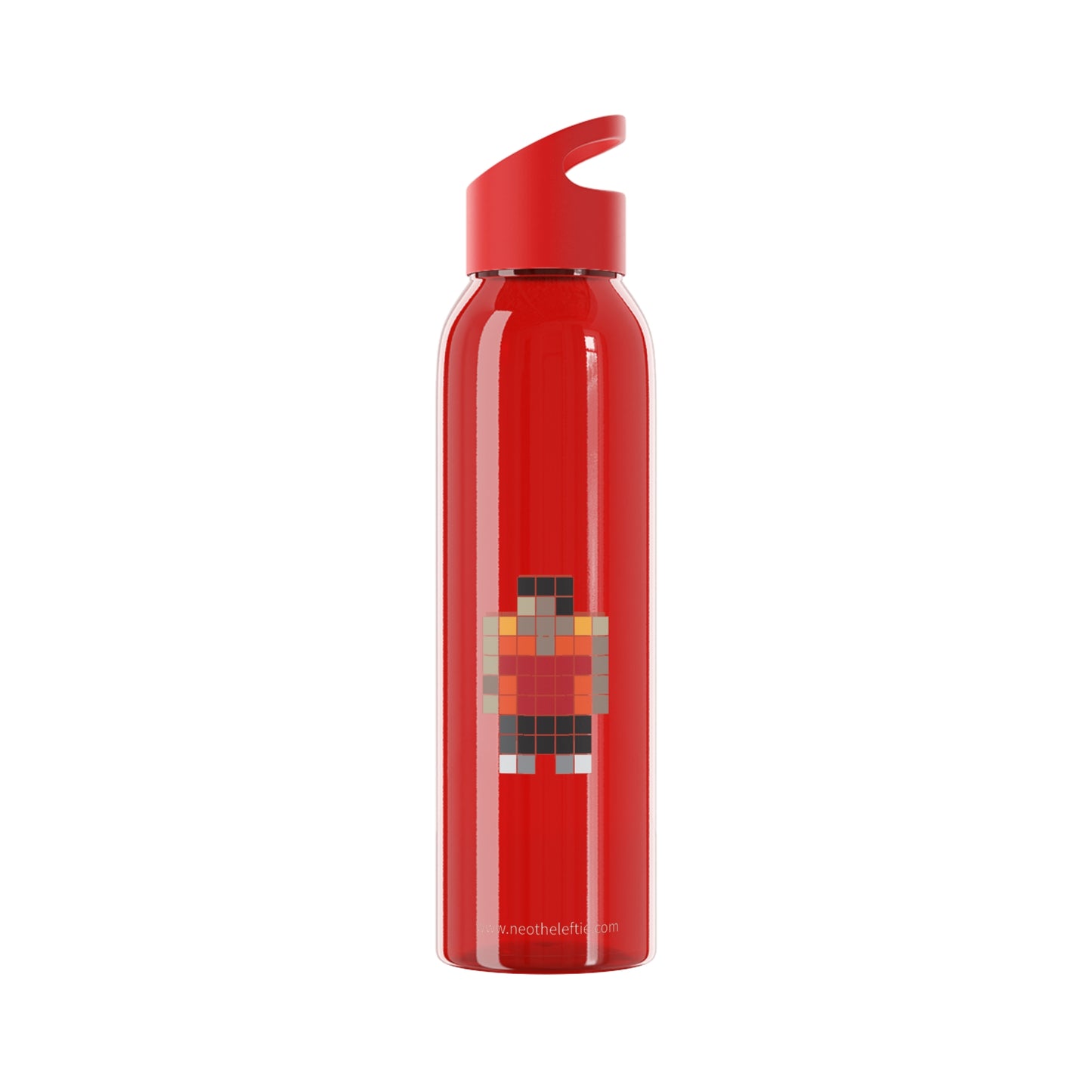 Neo colored pixel Sky Water Bottle