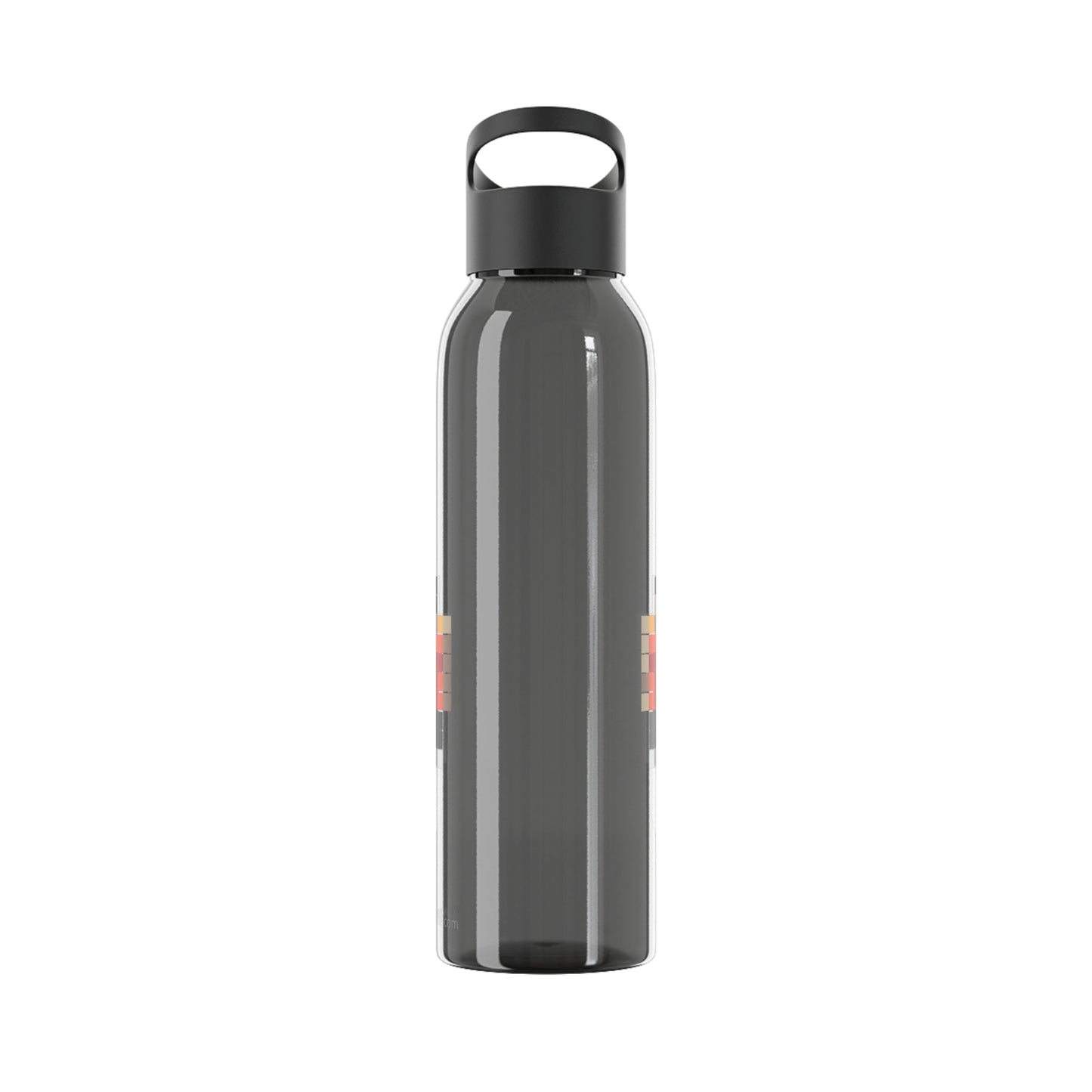 Neo colored pixel Sky Water Bottle