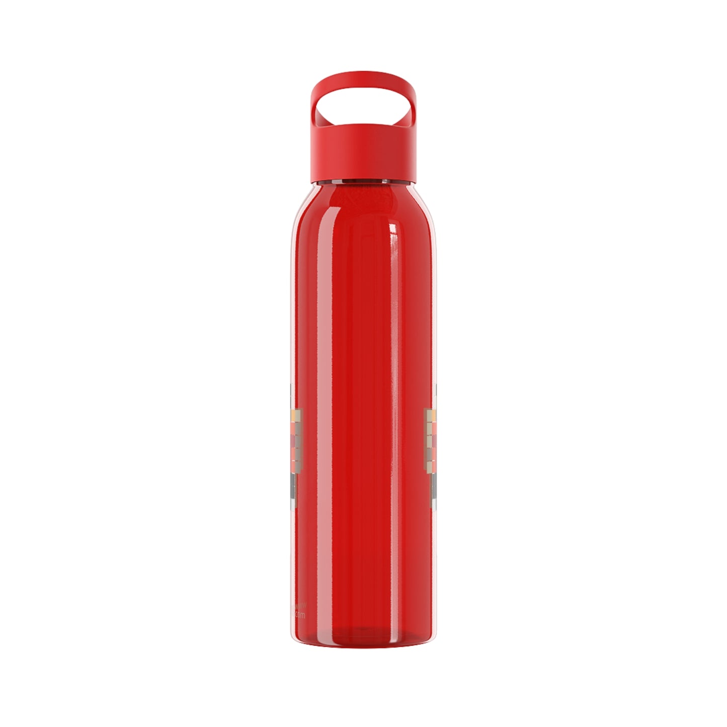 Neo colored pixel Sky Water Bottle