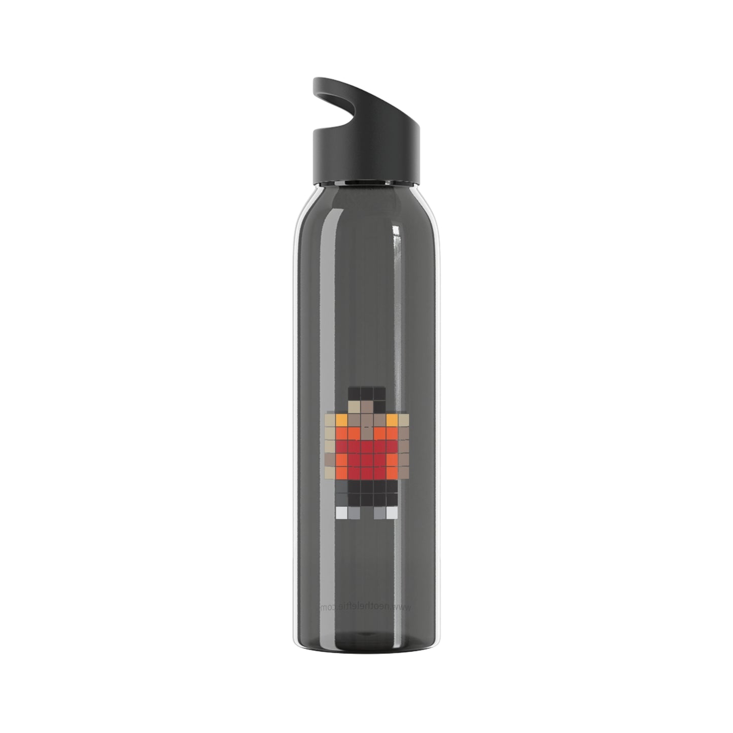 Neo colored pixel Sky Water Bottle