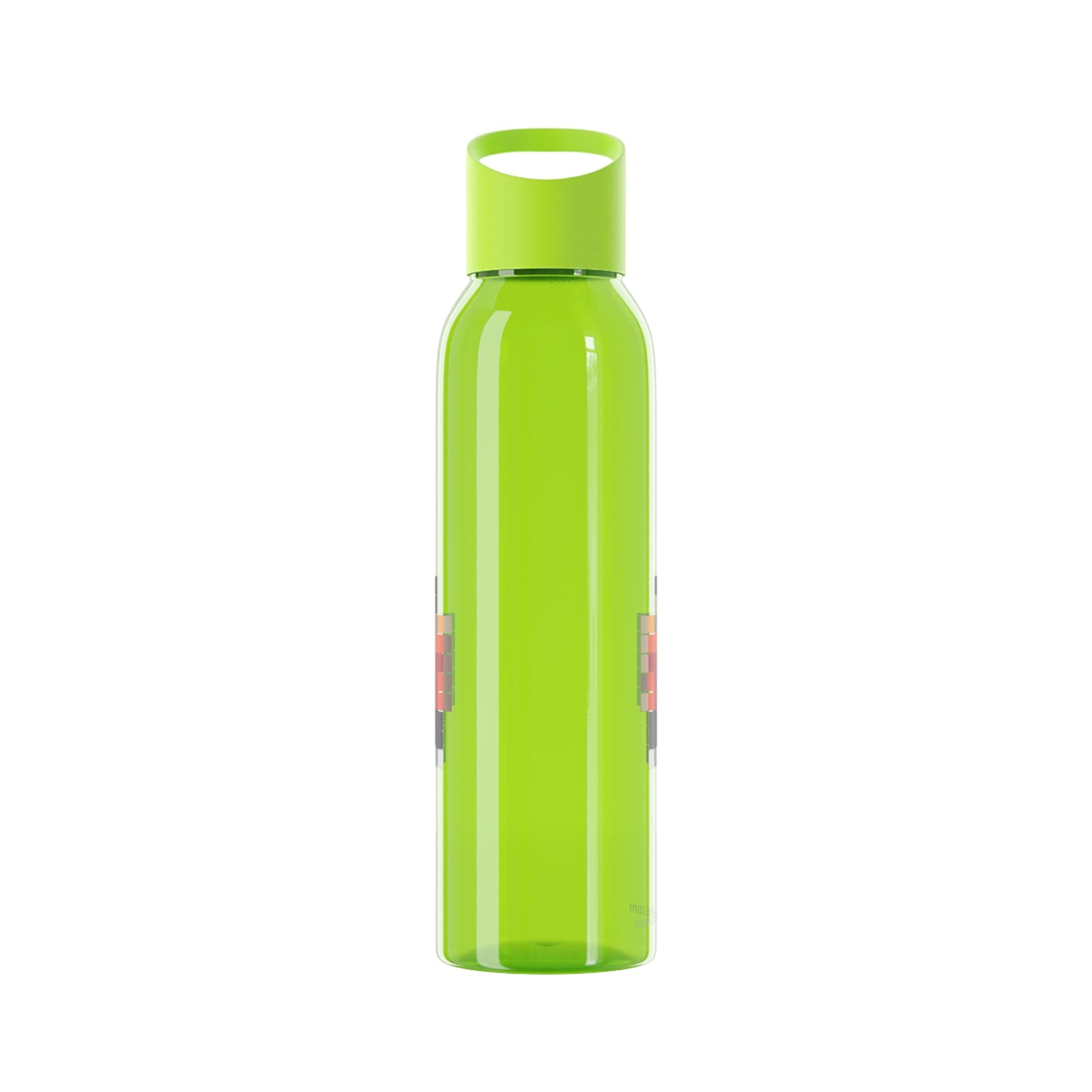 Neo colored pixel Sky Water Bottle