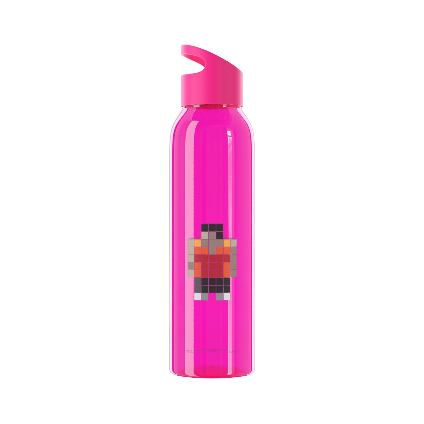 Neo colored pixel Sky Water Bottle