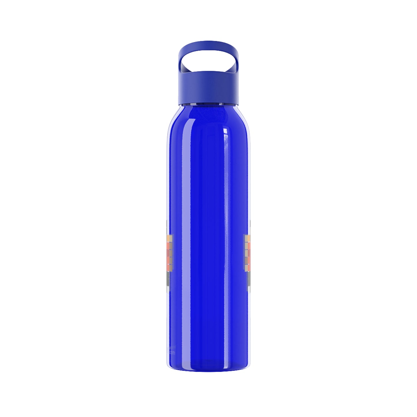 Neo colored pixel Sky Water Bottle