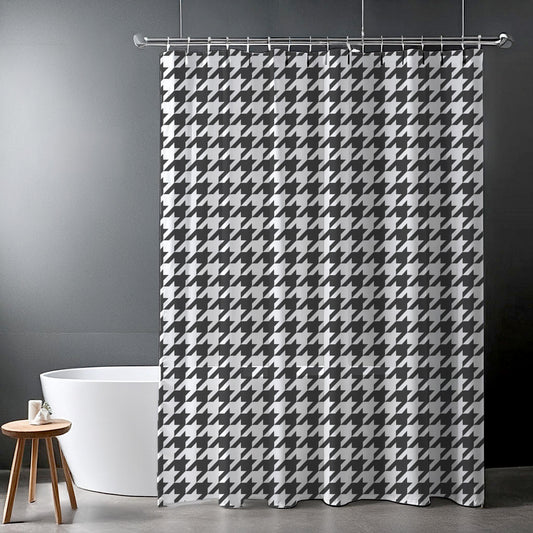 Shower Curtain - Freedom Pattern - White