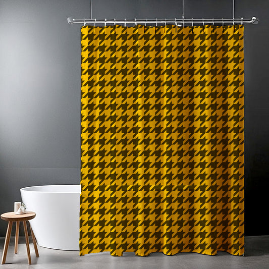Shower Curtain - Freedom Pattern - Yellow