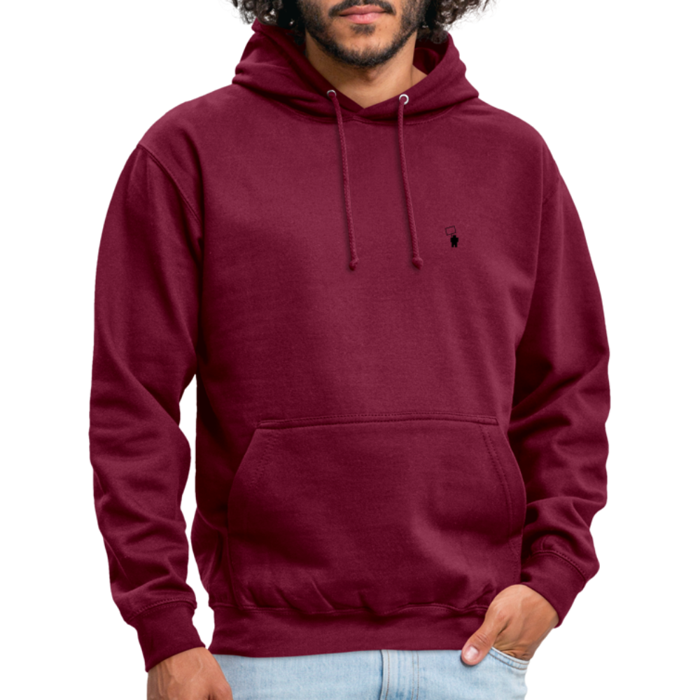 Hoodie - Girls - Unisex - bordeaux