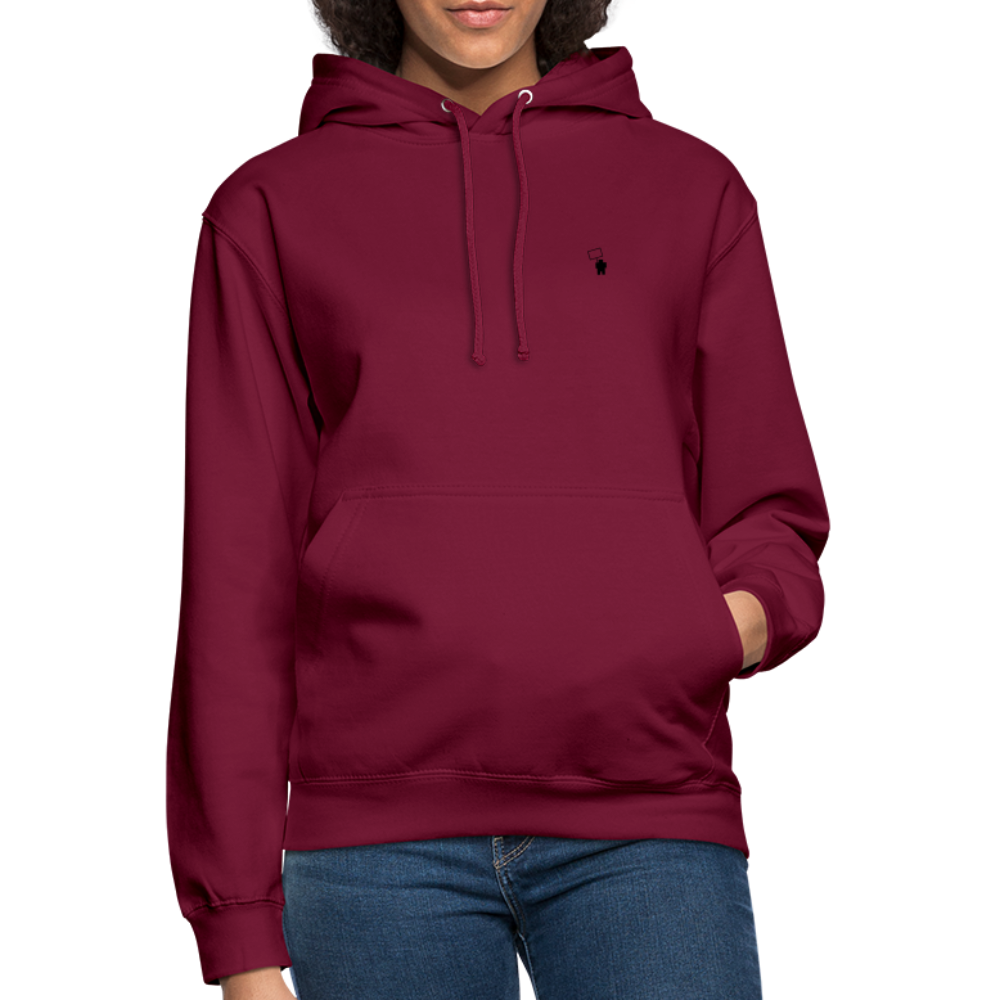 Hoodie - Girls - Unisex - bordeaux