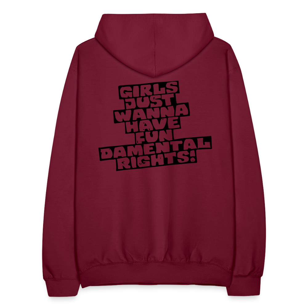 Hoodie - Girls - Unisex - bordeaux