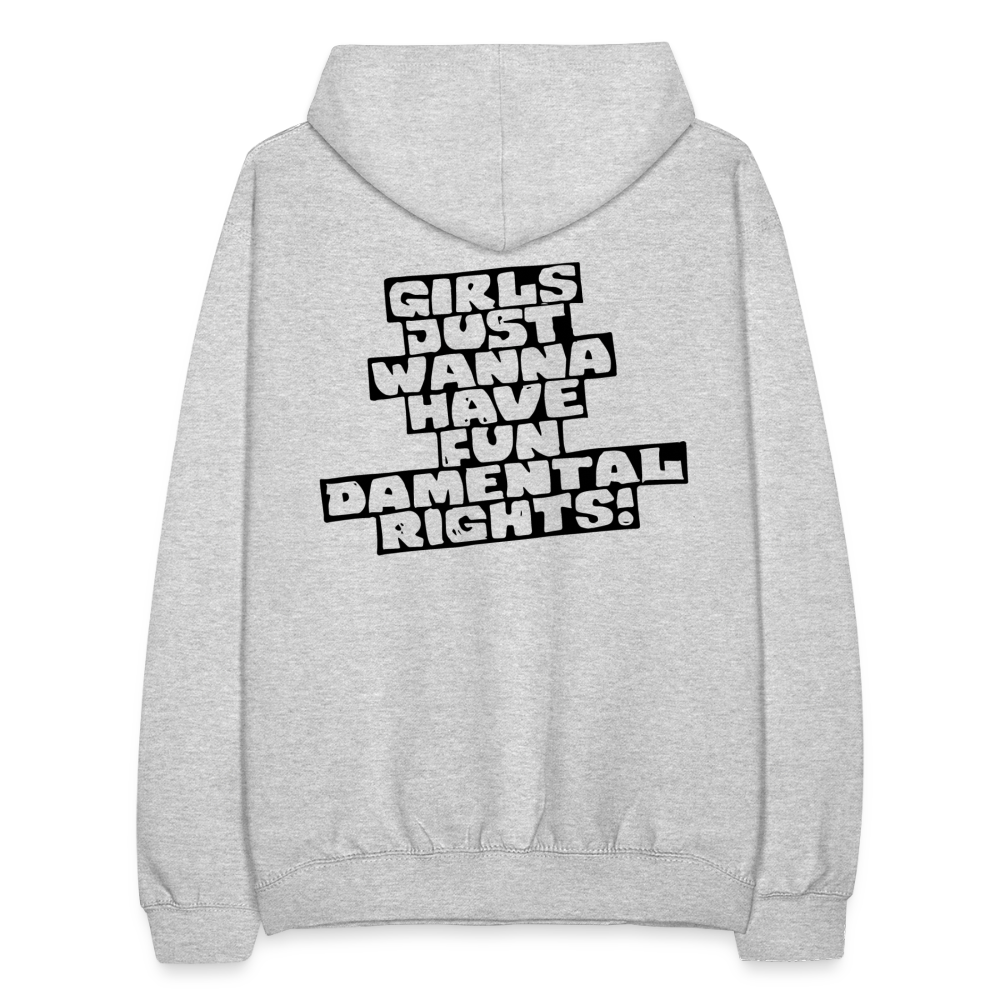 Hoodie - Girls - Unisex - light heather grey