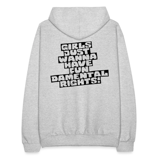 Hoodie - Girls - Unisex - light heather grey