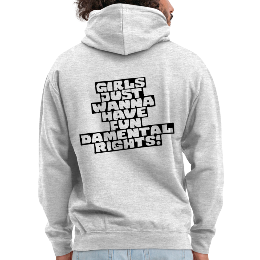 Hoodie - Girls - Unisex - light heather grey