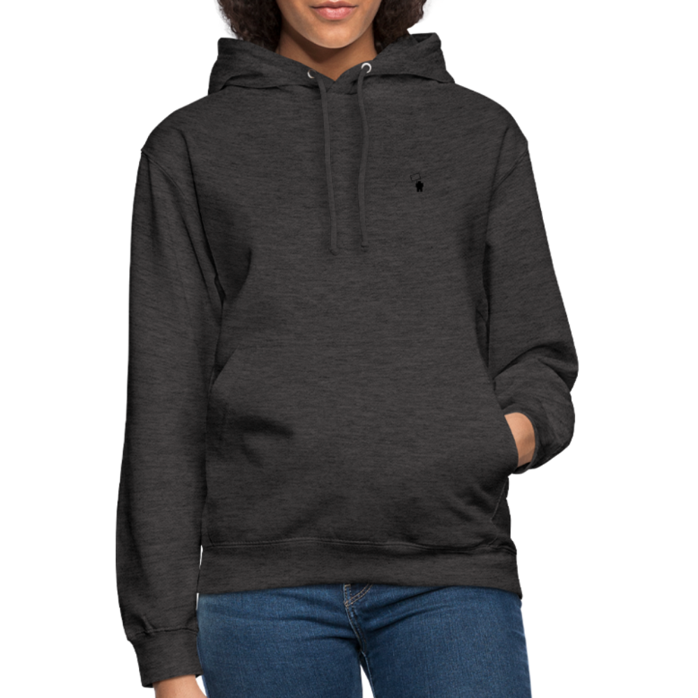 Hoodie - Girls - Unisex - charcoal grey