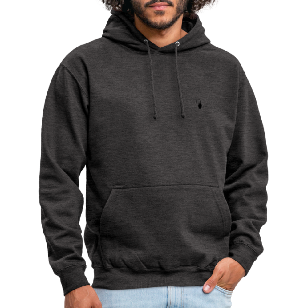 Hoodie - Girls - Unisex - charcoal grey