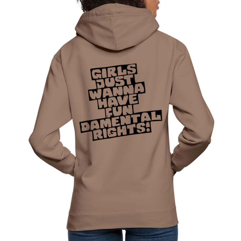 Hoodie - Girls - Unisex - mocha