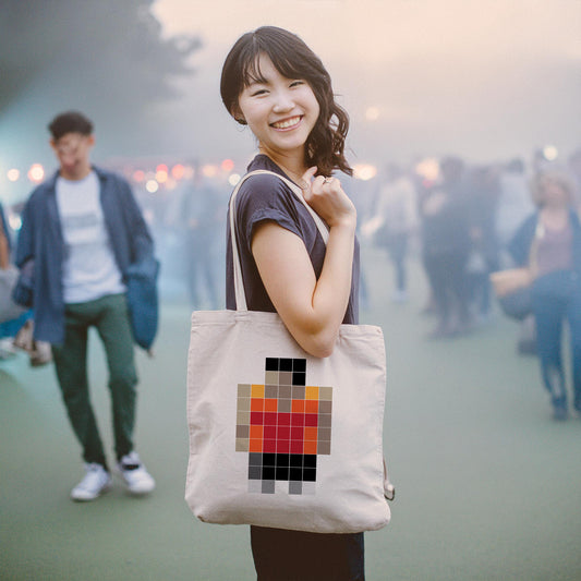 Tote Bag - Neo Colored pixels - Woven